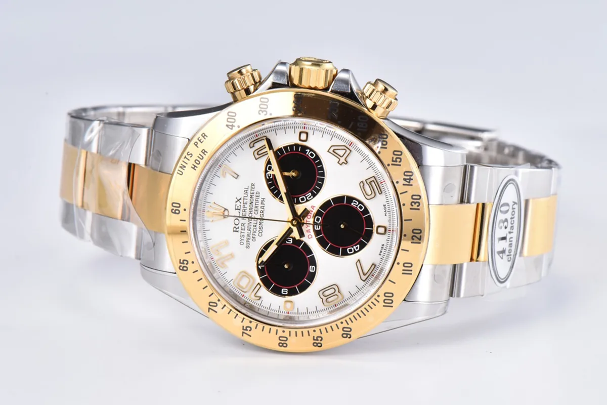 Daytona 116519 quadrante bianco in oro giallo - immagine 2