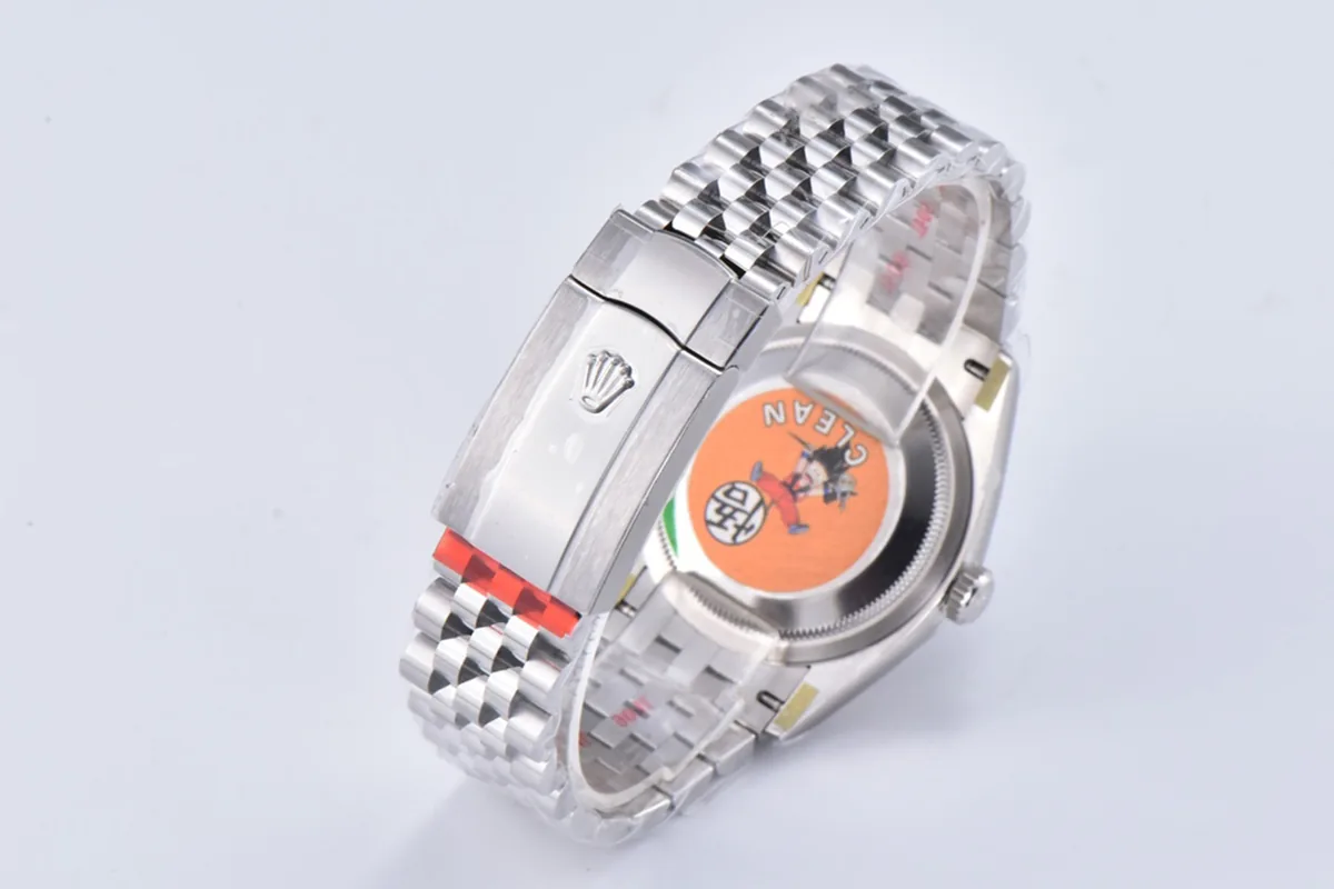 Datejust 36 126234 cadran MOP blanc index diamants en acier sur bracelet Jubilee – Image 11