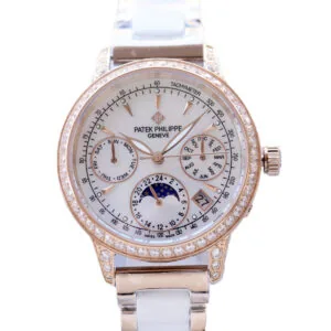 Grand Complications Ladies First quantième perpétuel lunette diamants en or rose