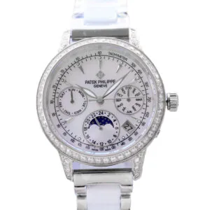 Grand Complications Ladies First Ewiger Kalender mit Diamantlünette in Weißgold