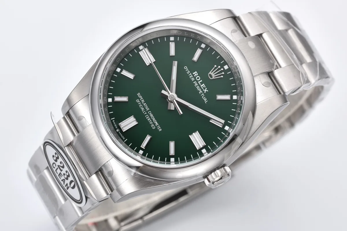Oyster Perpetual 36mm quadrante verde 126000 - immagine 3