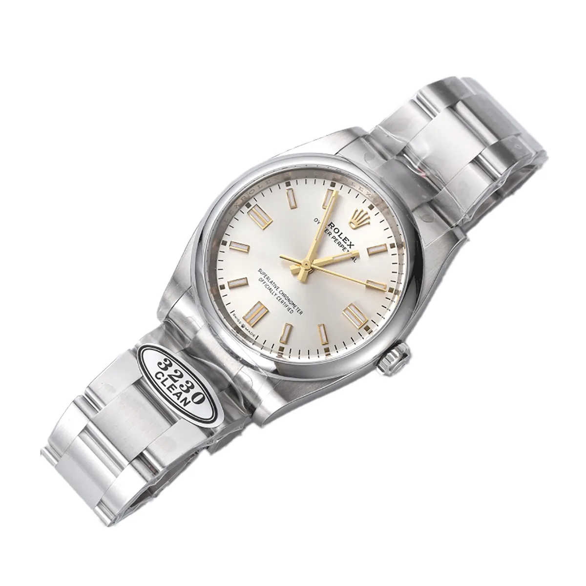 Oyster Perpetual 36mm esfera plateada 126000 - Imagen 2