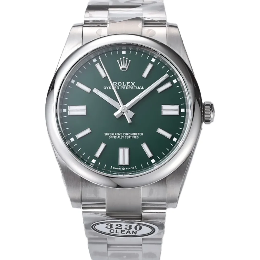 Oyster Perpetual 41mm Green Dial 124300