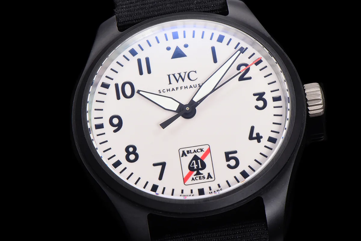 Pilot’s Watch IW326905 Automatic 41 Black Aces – Bild 3