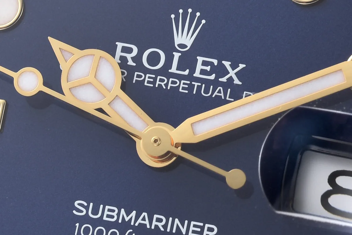 Submariner 41 126618LB blaue Keramik in Gelbgold – Bild 5