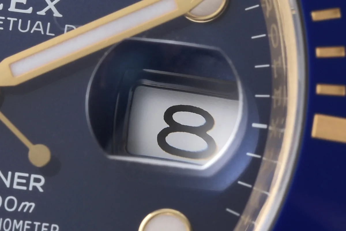 Submariner 41 126618LB blaue Keramik in Gelbgold – Bild 6