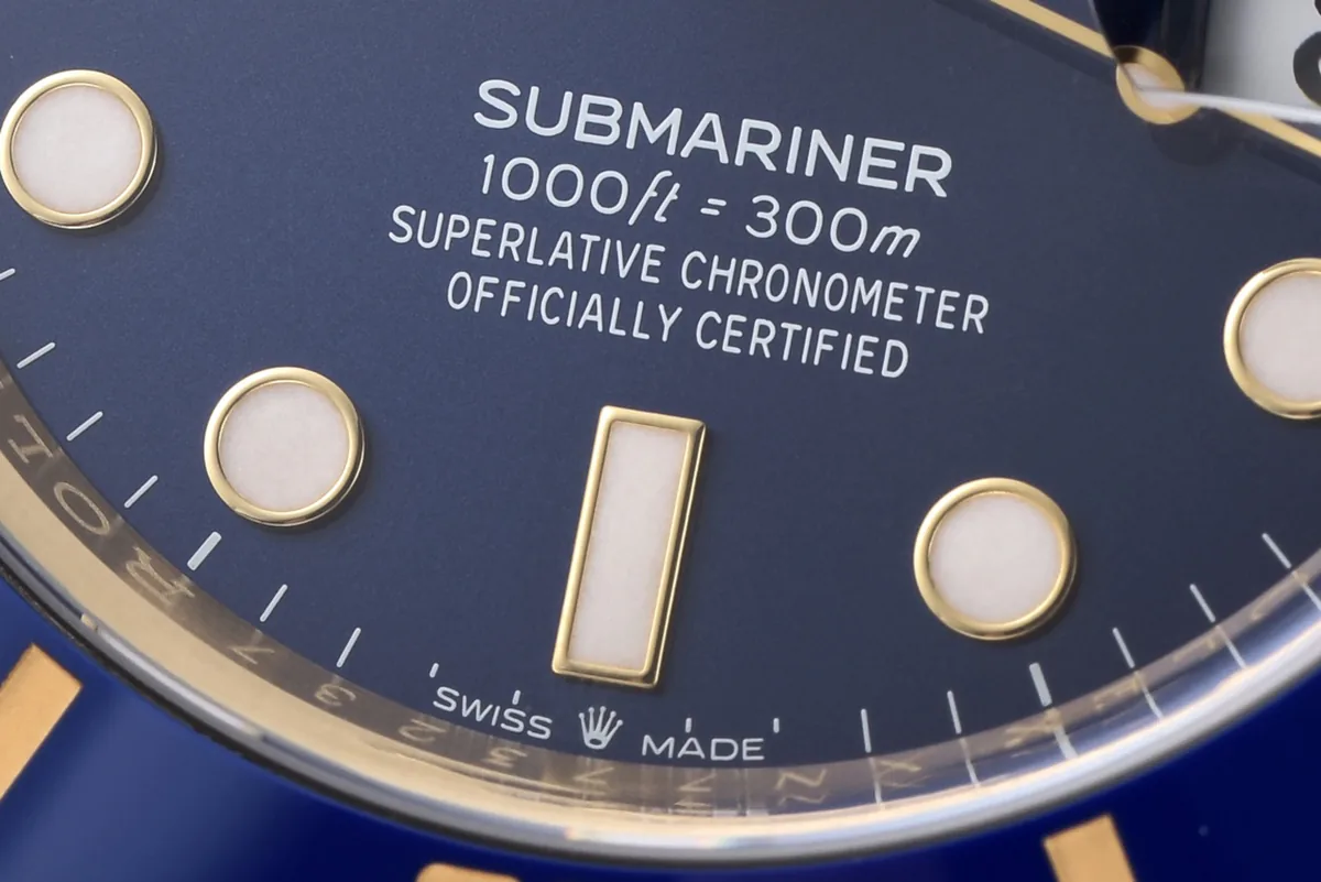 Submariner 41 126618LB blaue Keramik in Gelbgold – Bild 8