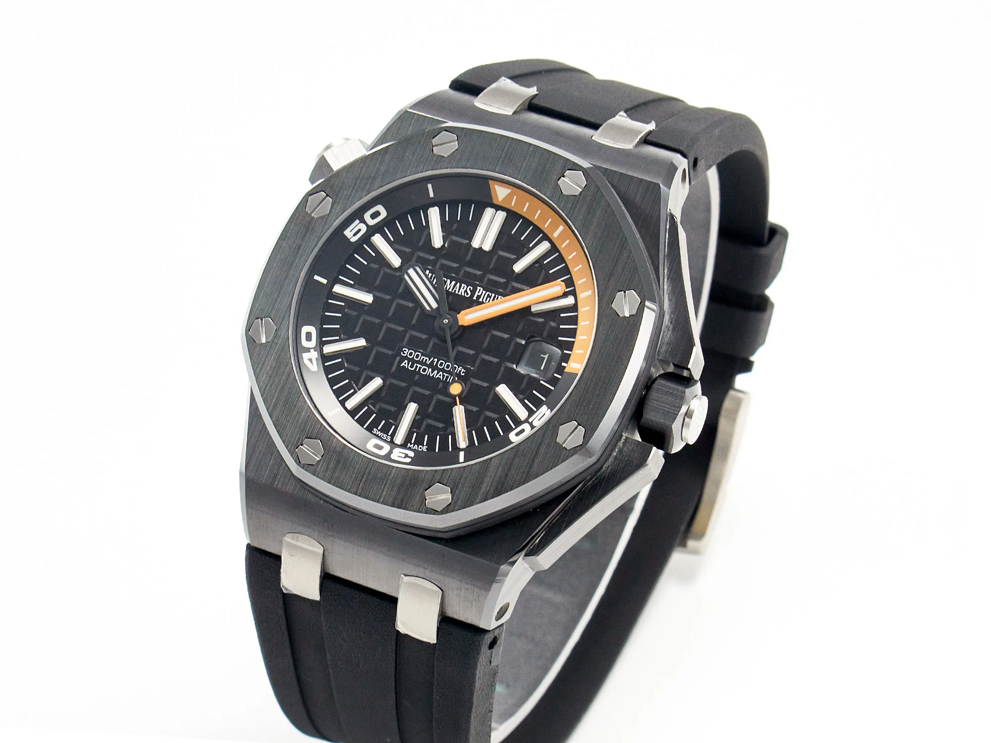 Royal Oak Offshore Diver 15707 schwarze Keramik ZF 1:1 Best Edition SA3120 Super Clone – Bild 3