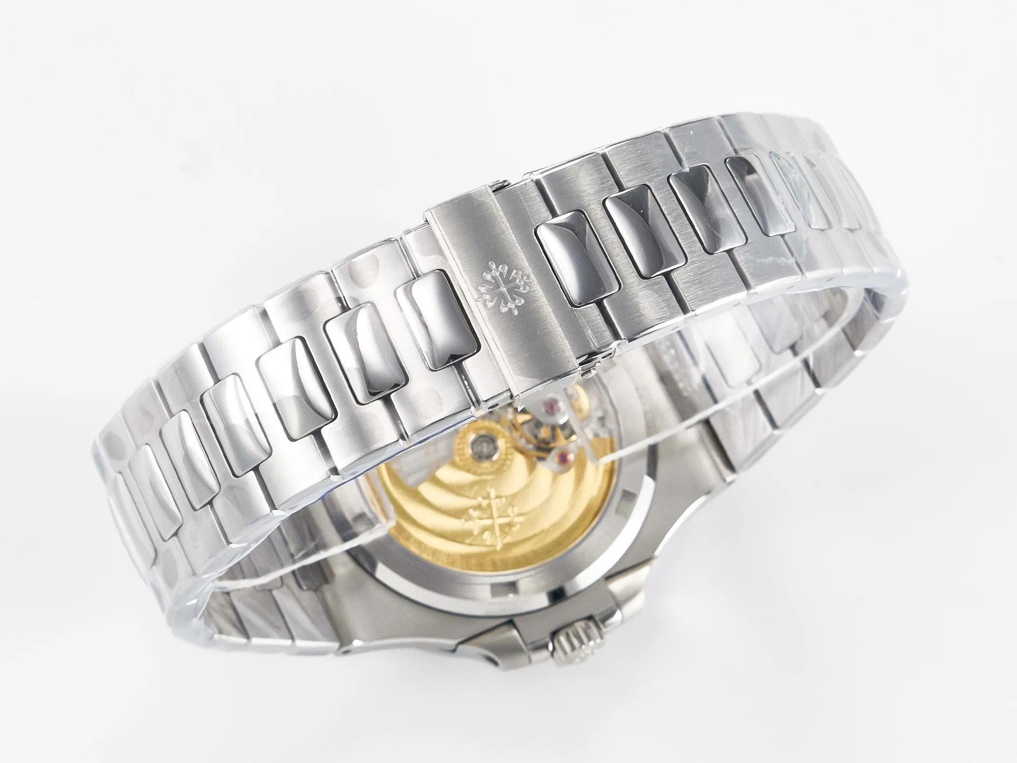 Nautilus 5711 3KF 1:1 Best Edition quadrante bianco su bracciale SS A324 Super Clone V2 - immagine 27