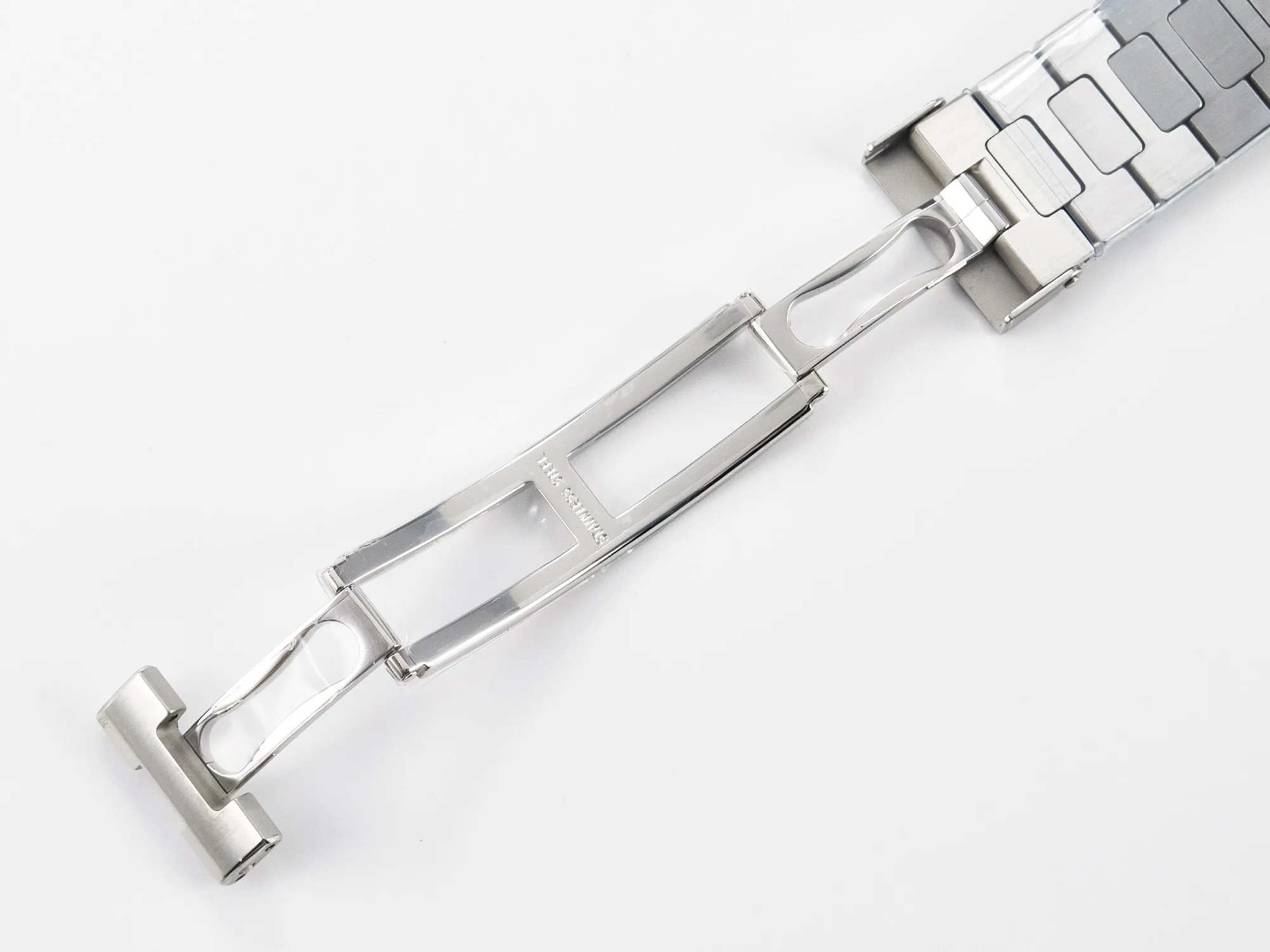 Nautilus 5711 3KF 1:1 Best Edition quadrante bianco su bracciale SS A324 Super Clone V2 - immagine 20