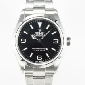 Explorer 36 904L Steel VSF 1:1 Best Edition Black Dial on SS Bracelet SW200