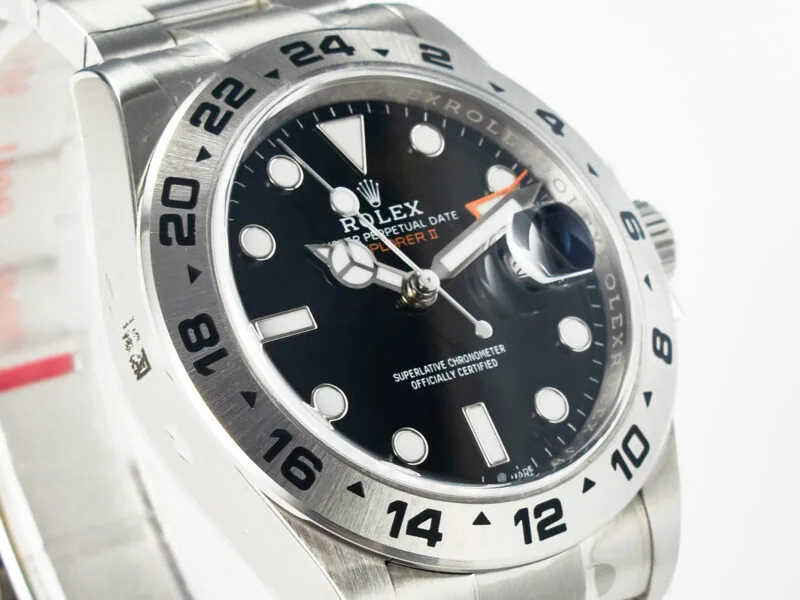 Explorer II 42mm 226570 904L SS VSF 1:1 Best Edition esfera negra con brazalete DD3285 CHS - Imagen 5
