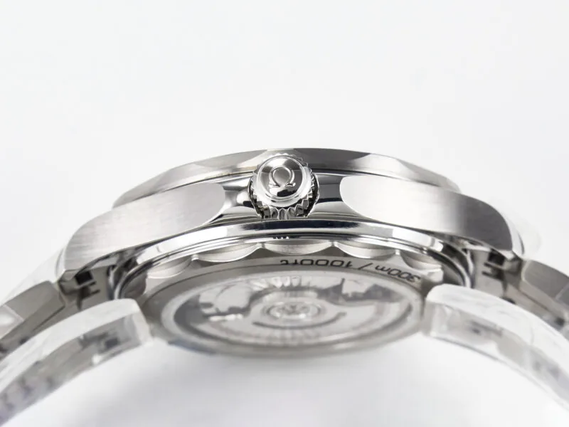 Seamaster Diver 300M VSF 1:1 Best Edition ceramica nera quadrante nero su bracciale SS A8800 V2 - immagine 13