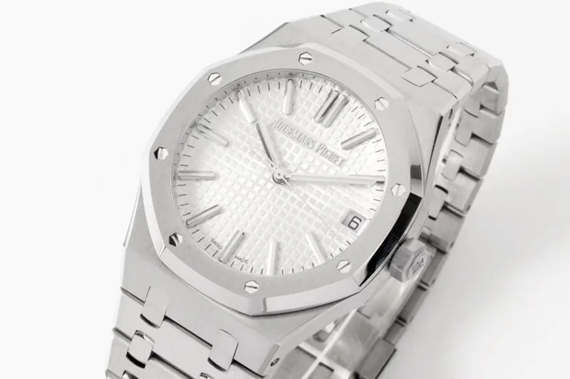 Royal Oak 15510 weißes Zifferblatt JF – Bild 6
