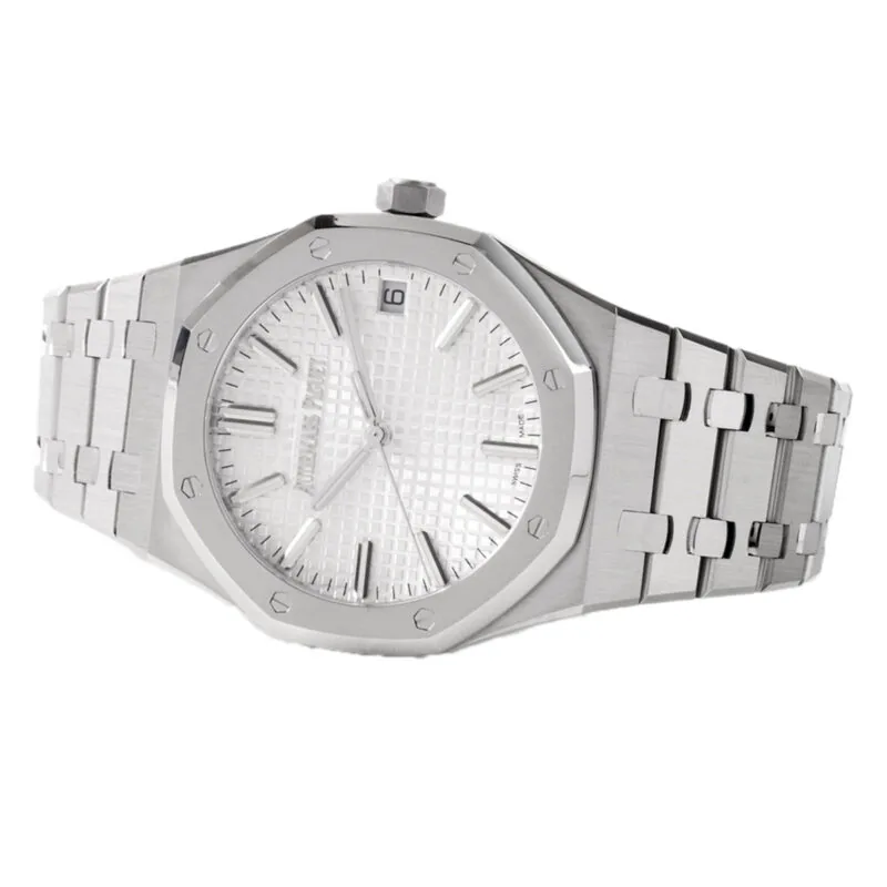 Royal Oak 15510 weißes Zifferblatt JF – Bild 5