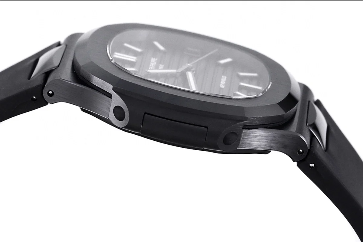 AET Nautilus 5711 Black Dial Black Ceramic