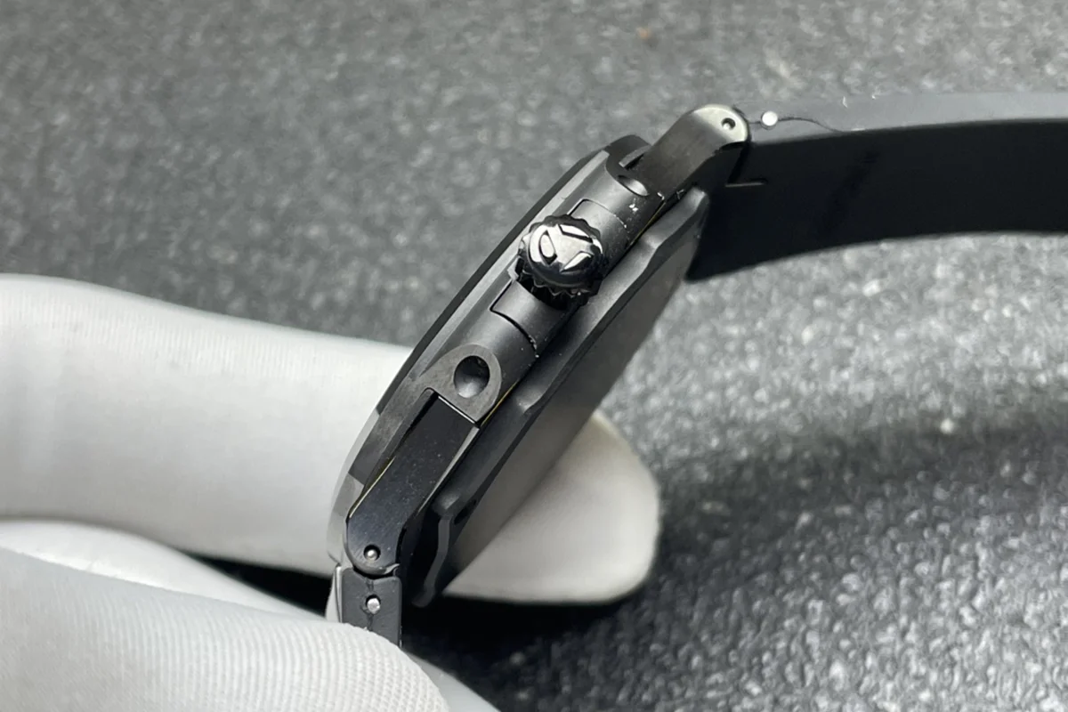 AET Nautilus 5711 Black Dial Black Ceramic
