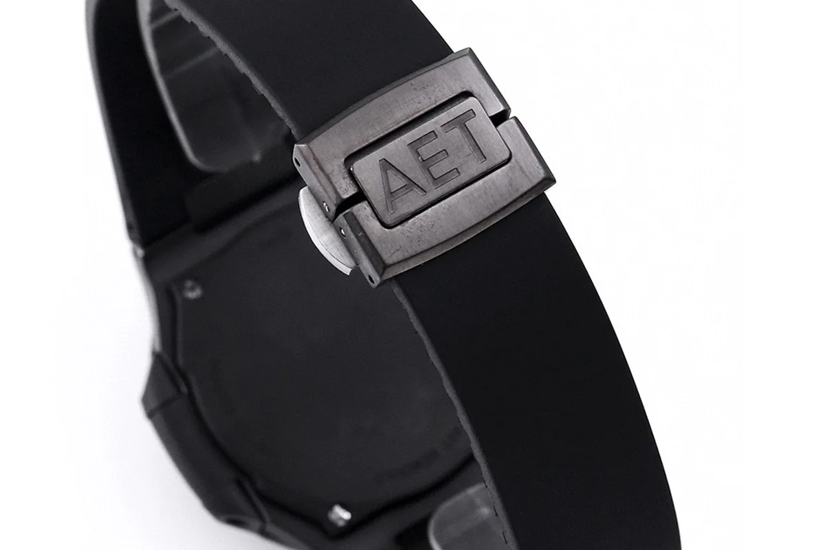 AET Nautilus 5711 Roselend Blue Dial Black Ceramic