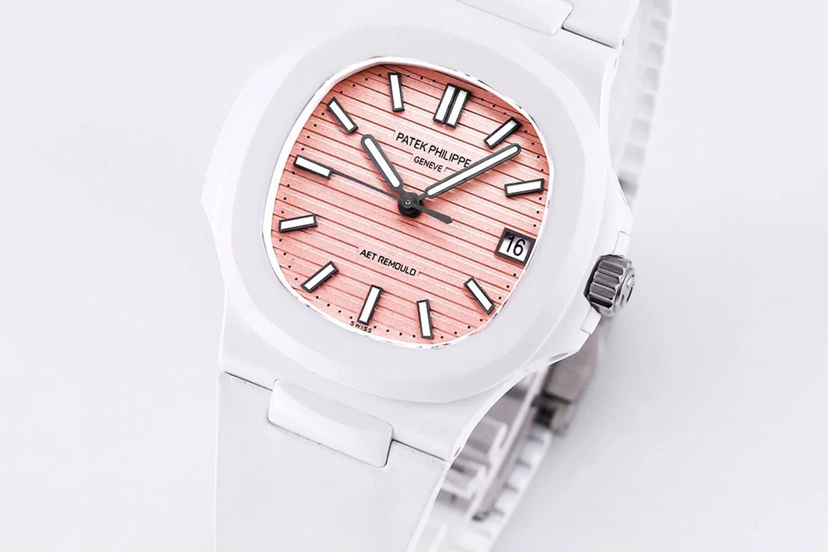 AET Nautilus 5711 Spiaggia Rosa White Ceramic