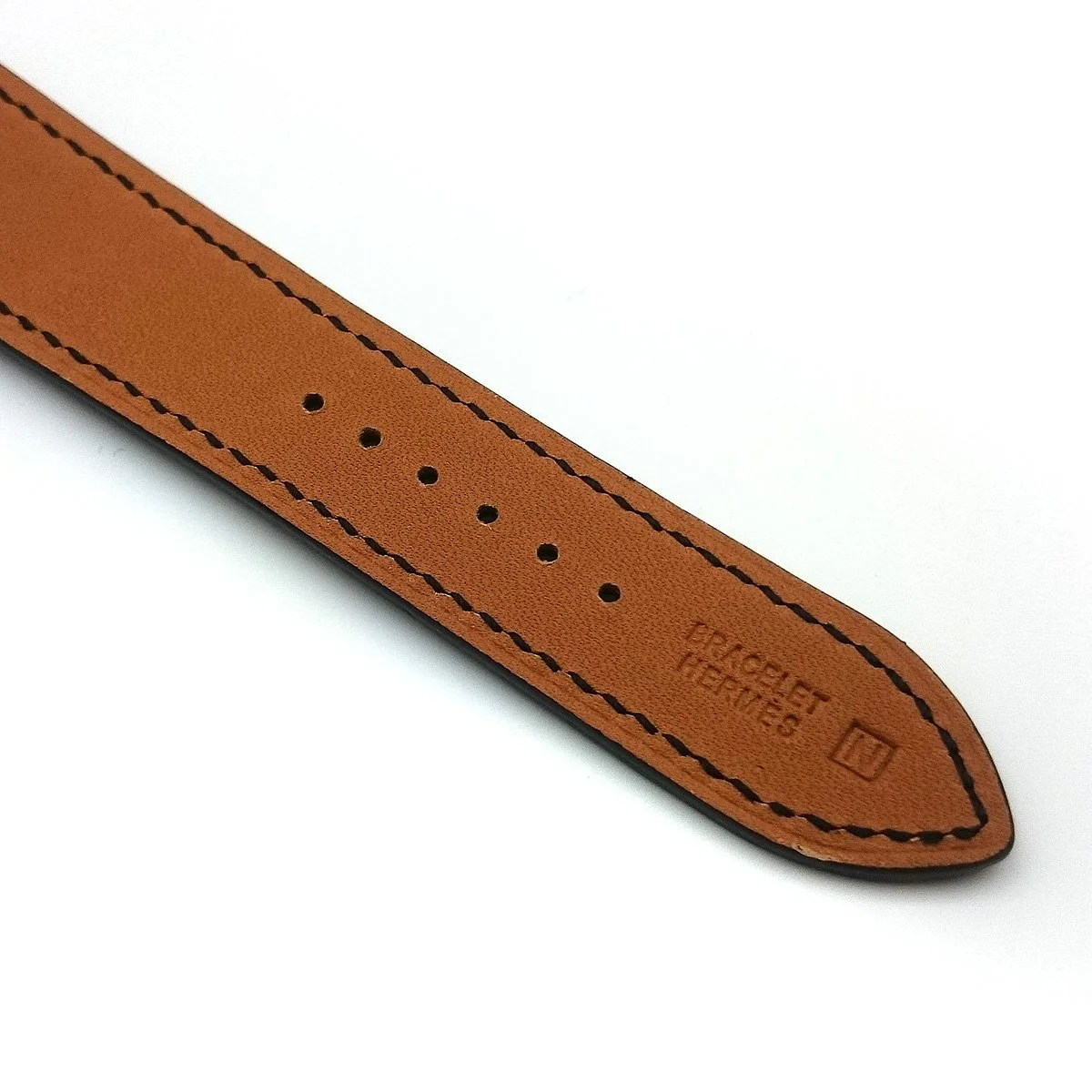Arceau Petite Steel with Diamond Bezel on Black Epsom Leather Strap