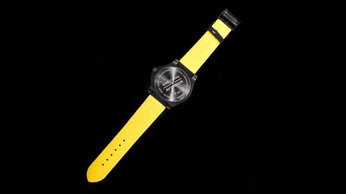 Avenger Automatic 45 Yellow Dial in PVD