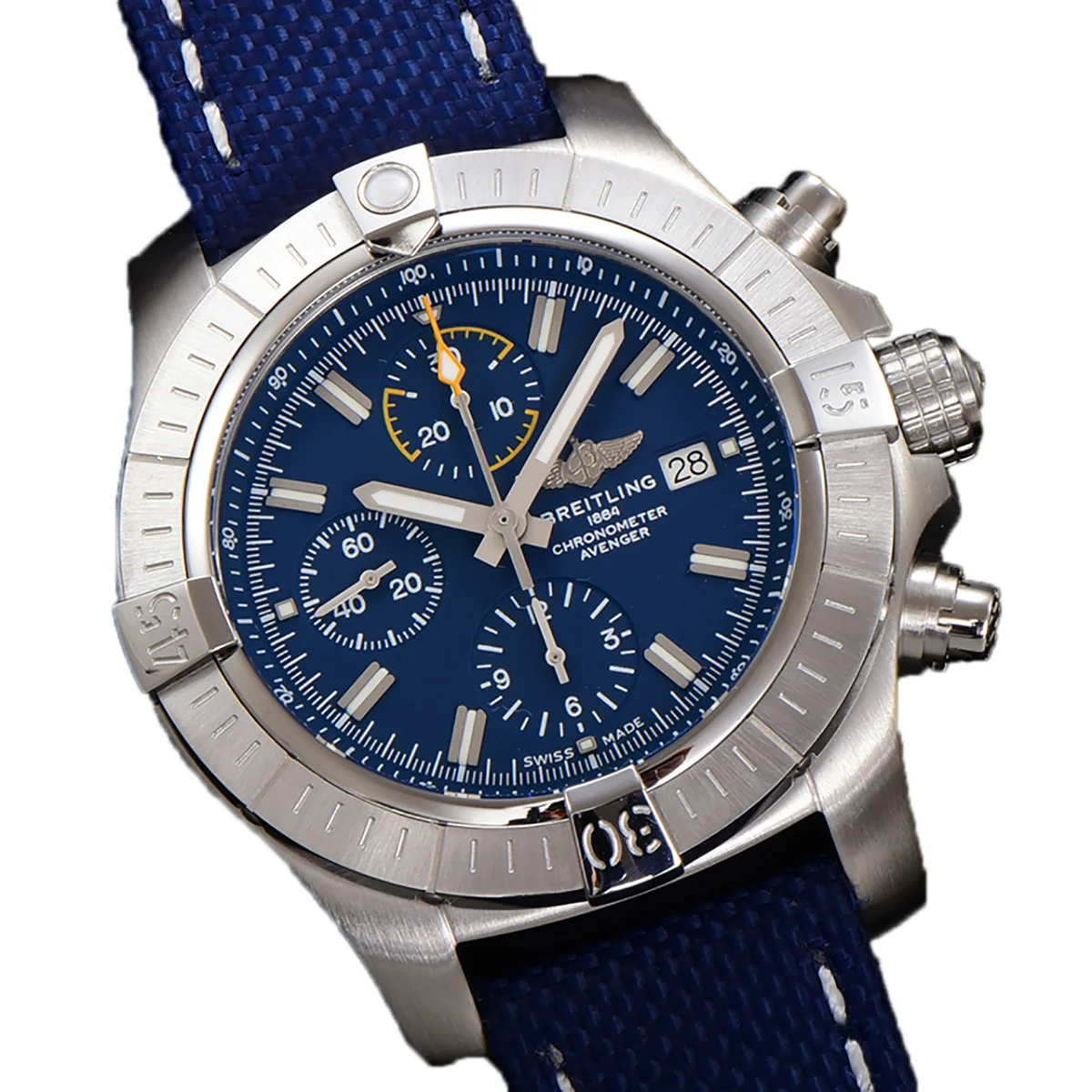 Avenger Bandit Blue Dial in Steel