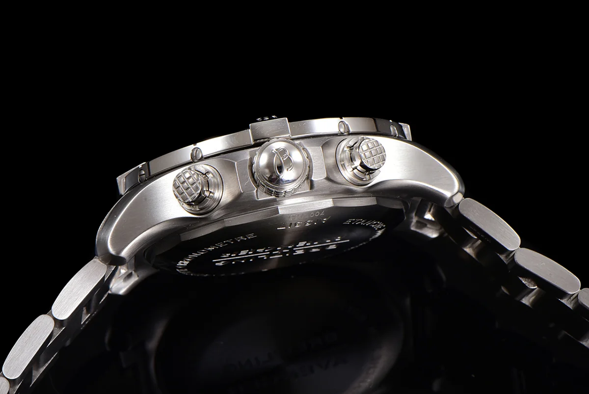 Avenger Chronograph 45 Black Dial on Steel Ref. A13317101B1A1