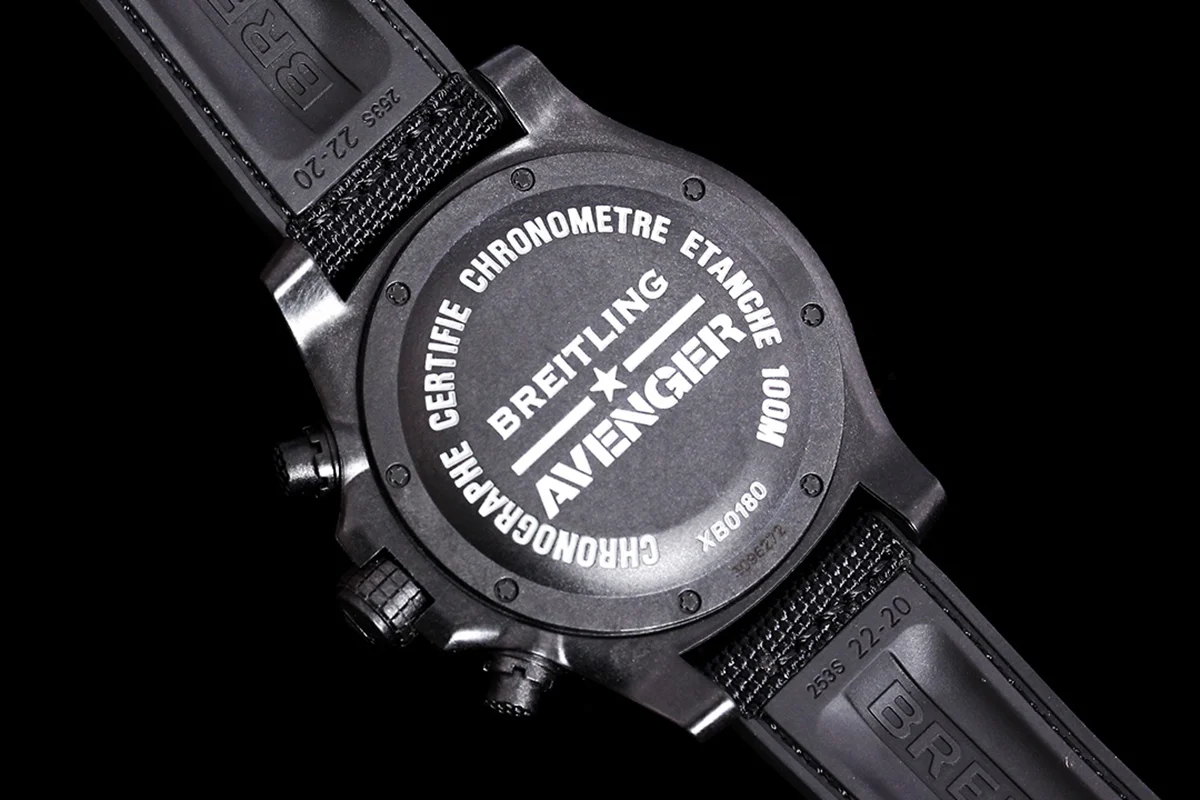 Avenger Hurricane Yellow Dial on Black Nylon Strap