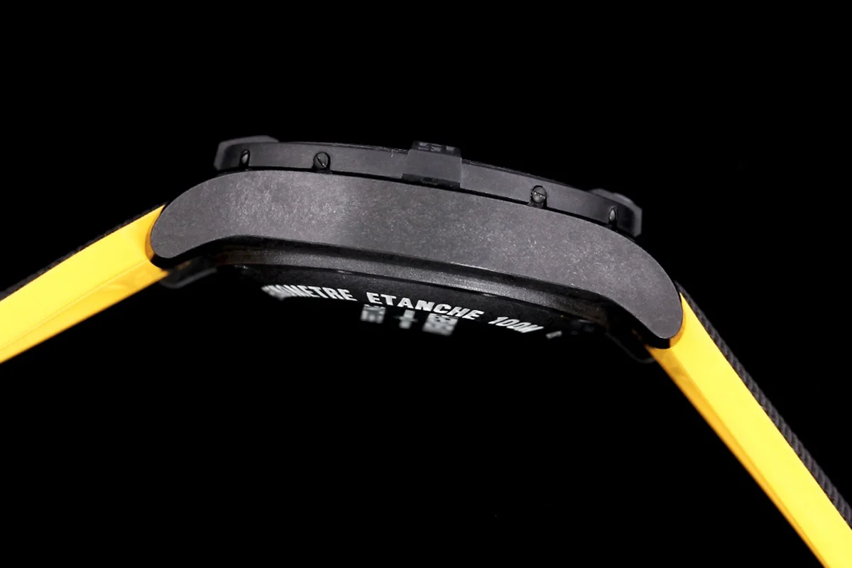 Avenger Hurricane Yellow Dial on Black/Yellow Nylon Strap