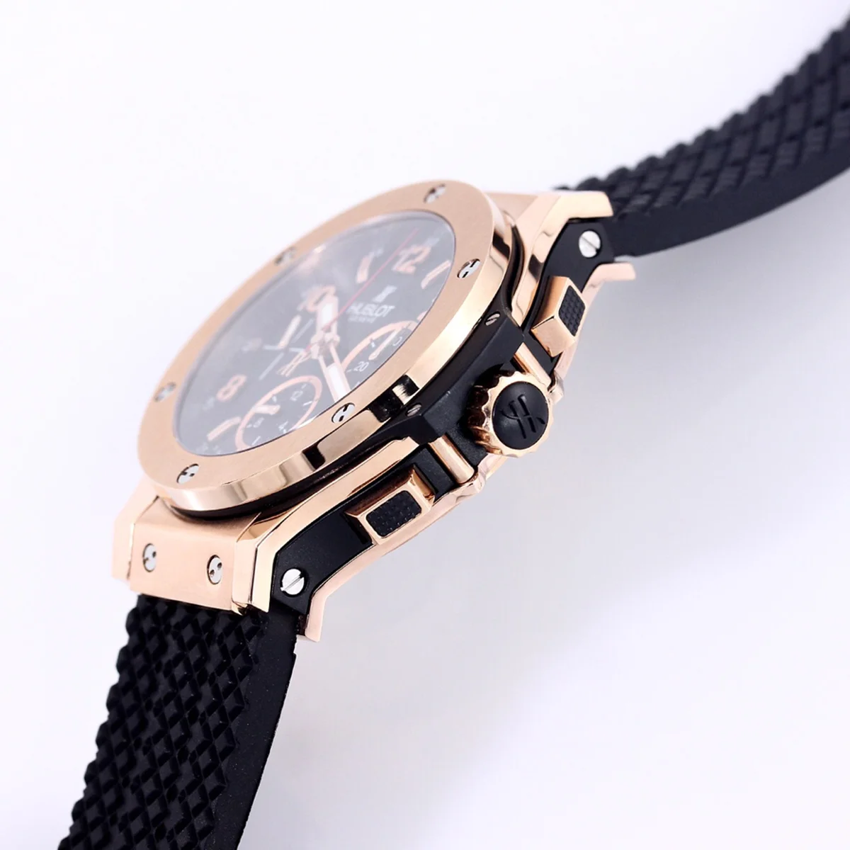 Big Bang Chronograph Evolution Rose Gold Numerals Markers