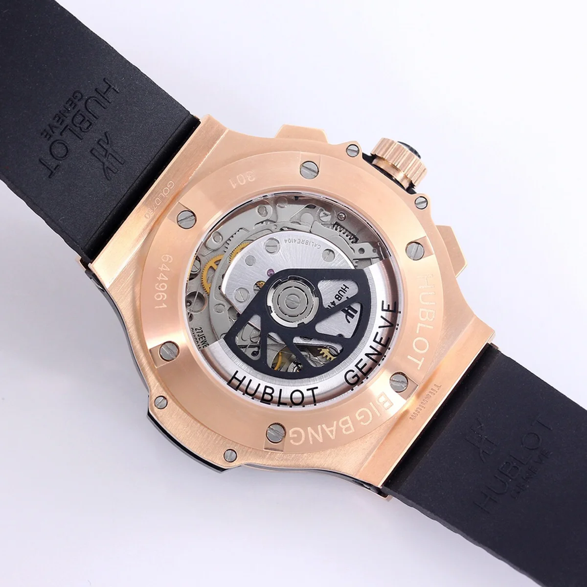 Big Bang Chronograph Evolution Rose Gold Numerals Markers