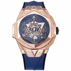 Big Bang Sang Bleu II Blue Dial in Rose Gold