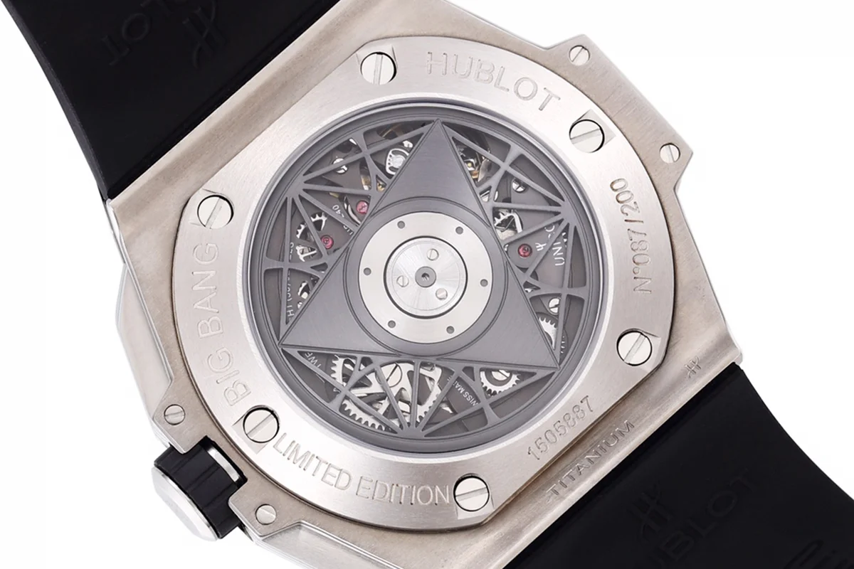 Big Bang Sang Bleu II Blue Dial in Titanium