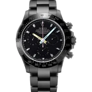 Blaken Daytona Black Dial with Colourful Hands