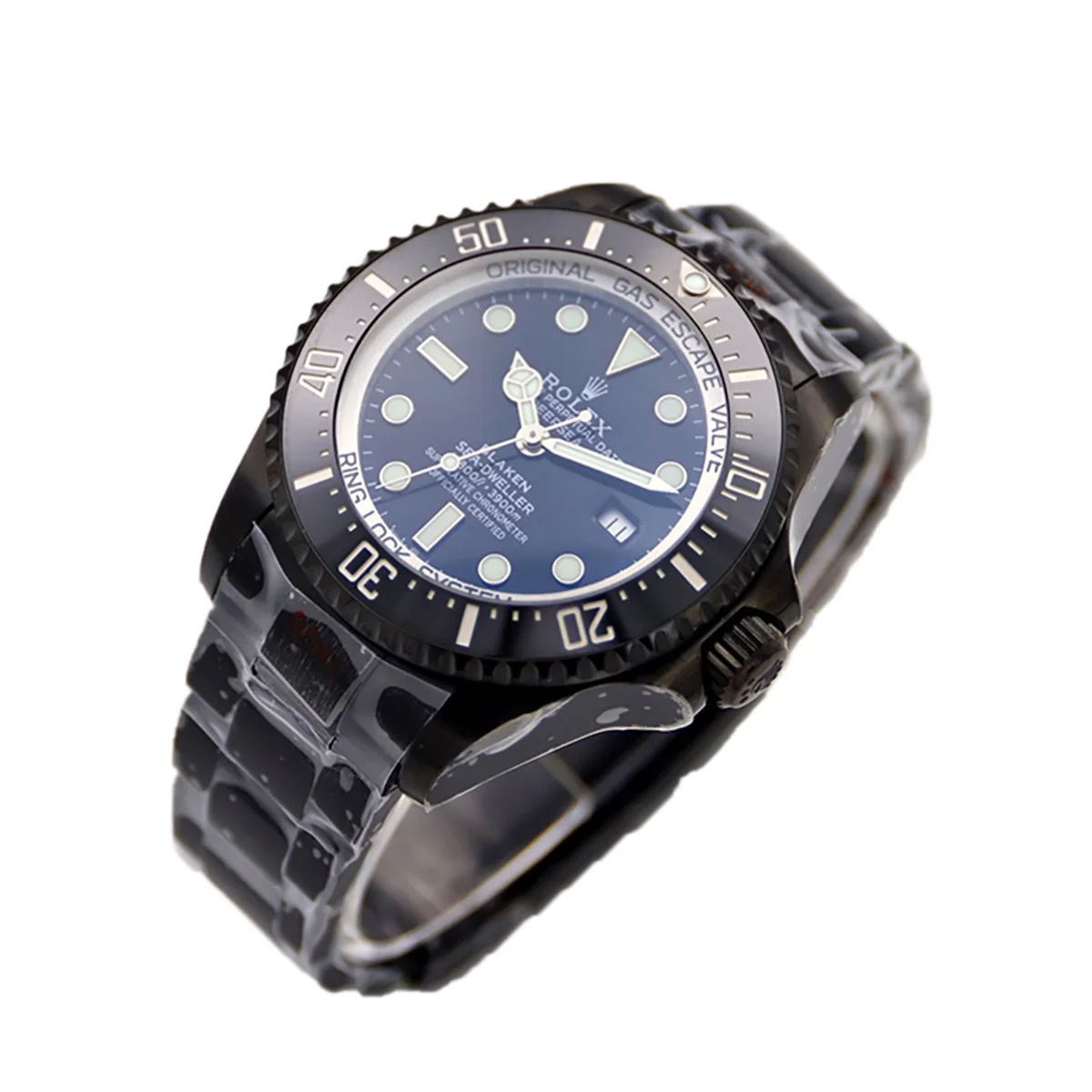Blaken Deep Sea Sea-Dweller Black Dial