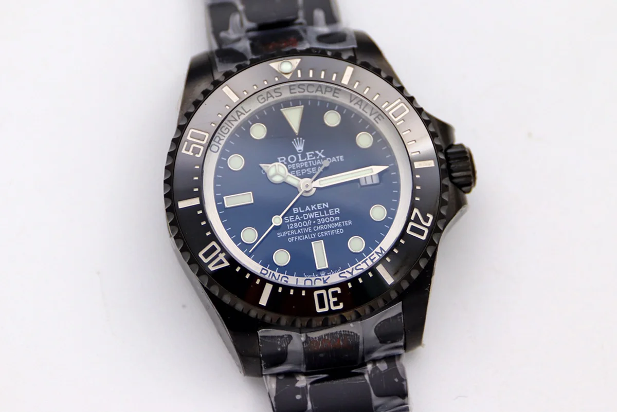 Blaken Deep Sea Sea-Dweller Black Dial