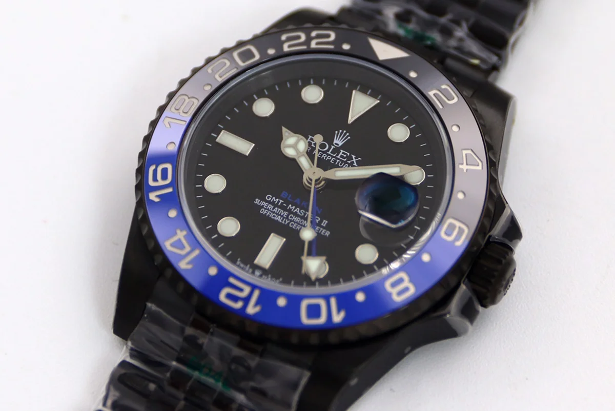 Blaken GMT Master II “Batman” 116710BLNR PVD Black