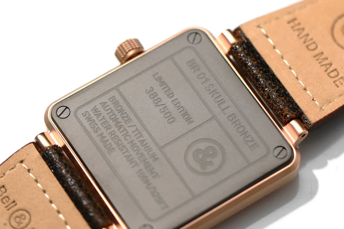 BR 01 Skull Bronze Black