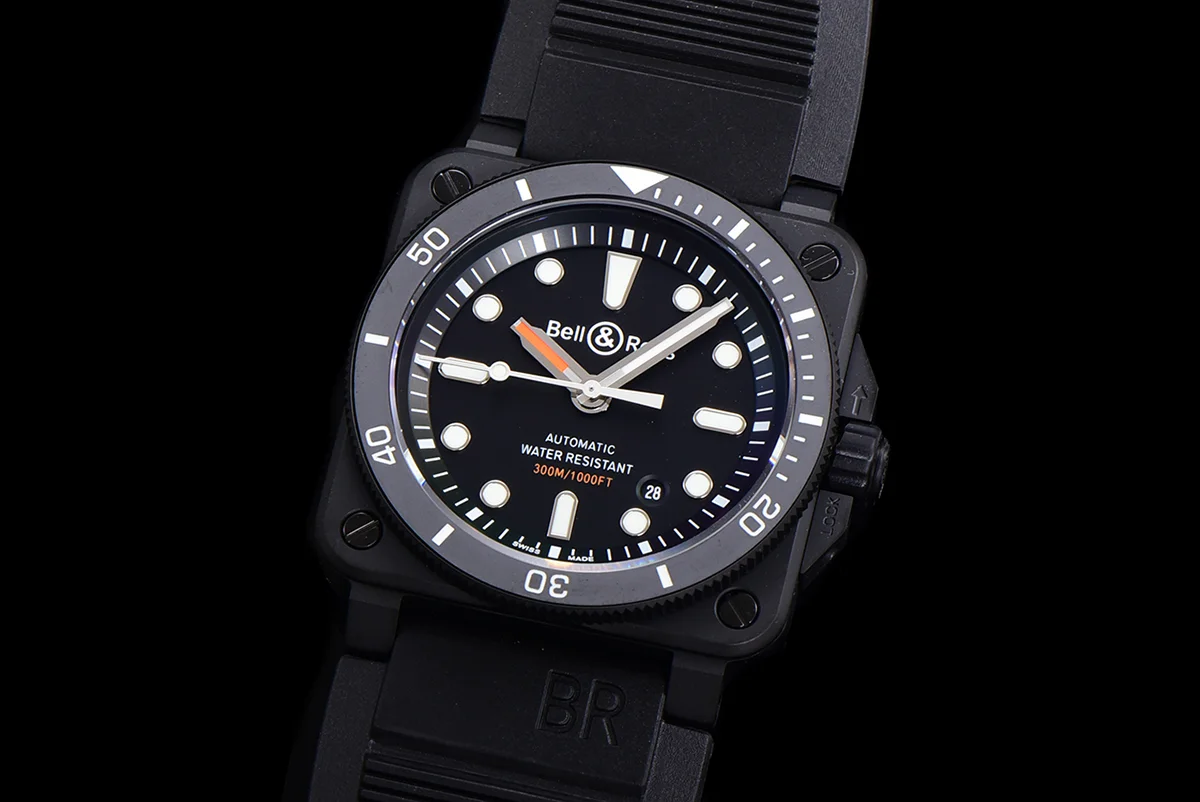 BR 03-92 Black Dial in PVD