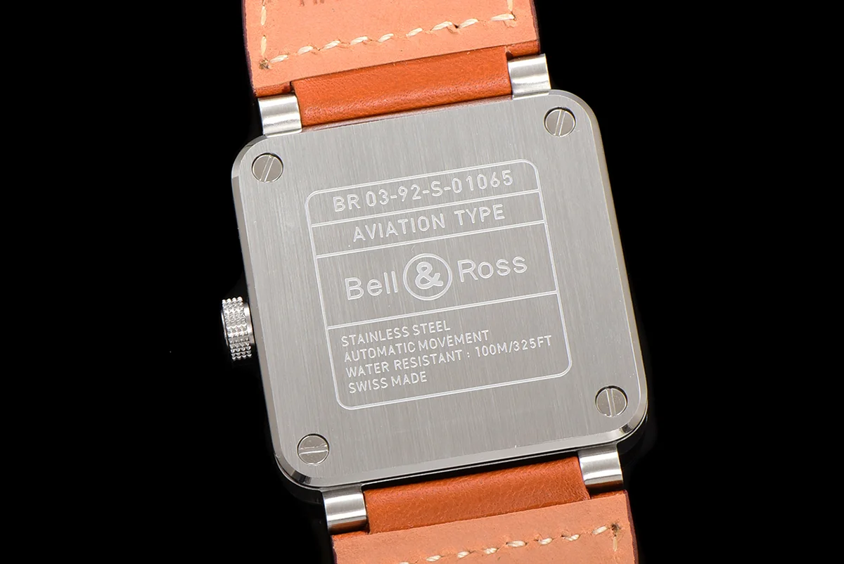 BR 03-92 Blue Sunburst Dial