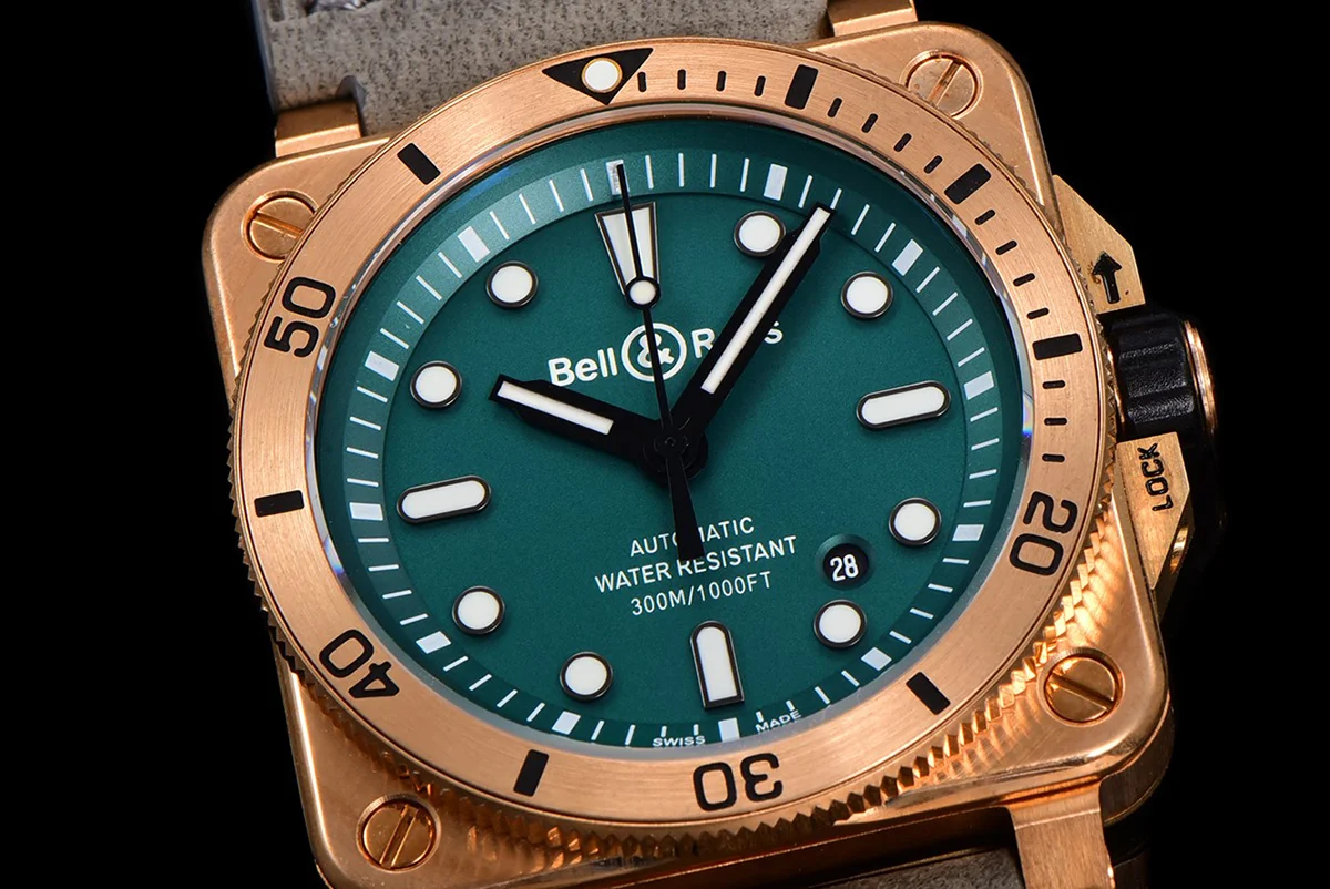 BR 03-92 Diver Green Bronze