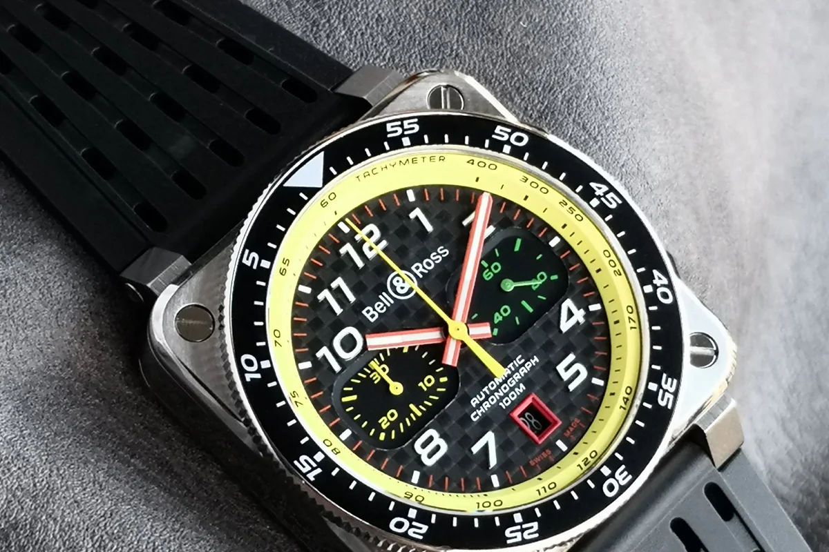 BR 03-94 Chrono Black Dial