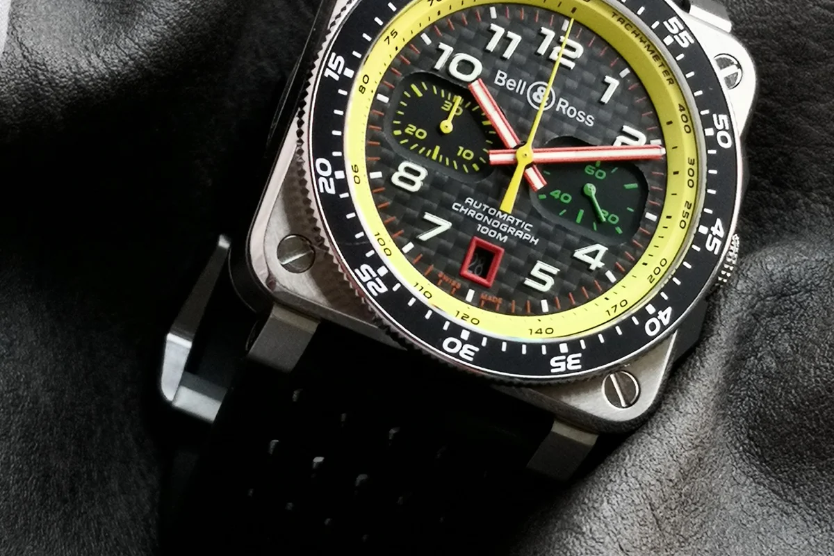 BR 03-94 Chrono Black Dial