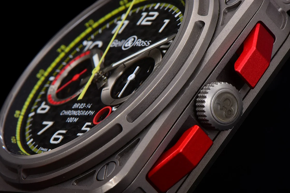 BR 03-94 Chrono Black Dial