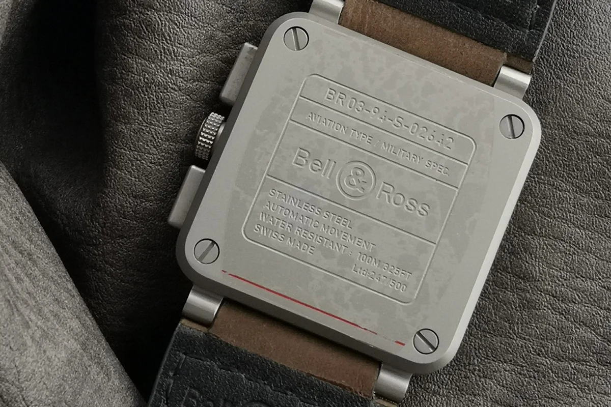 BR 03-94 Chrono Grey Dial in Titanium