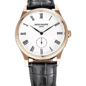 Calatrava 5119G White Dial in Rose Gold