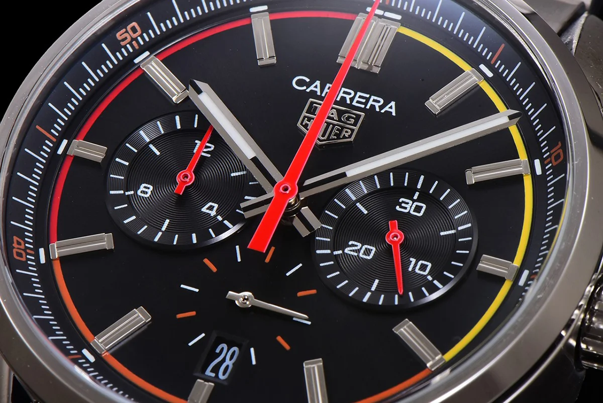 Carrera Chronograph 42 Black Dial