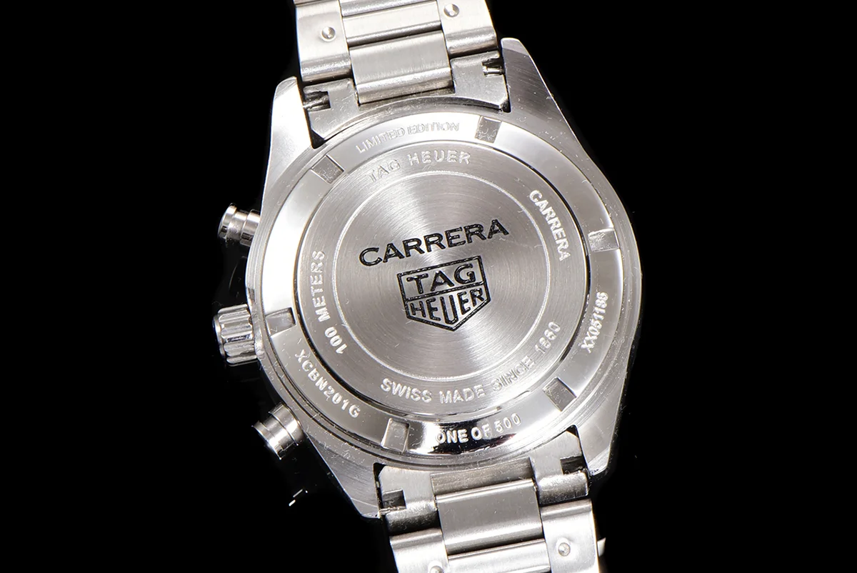 Carrera Chronograph 42 Black Dial