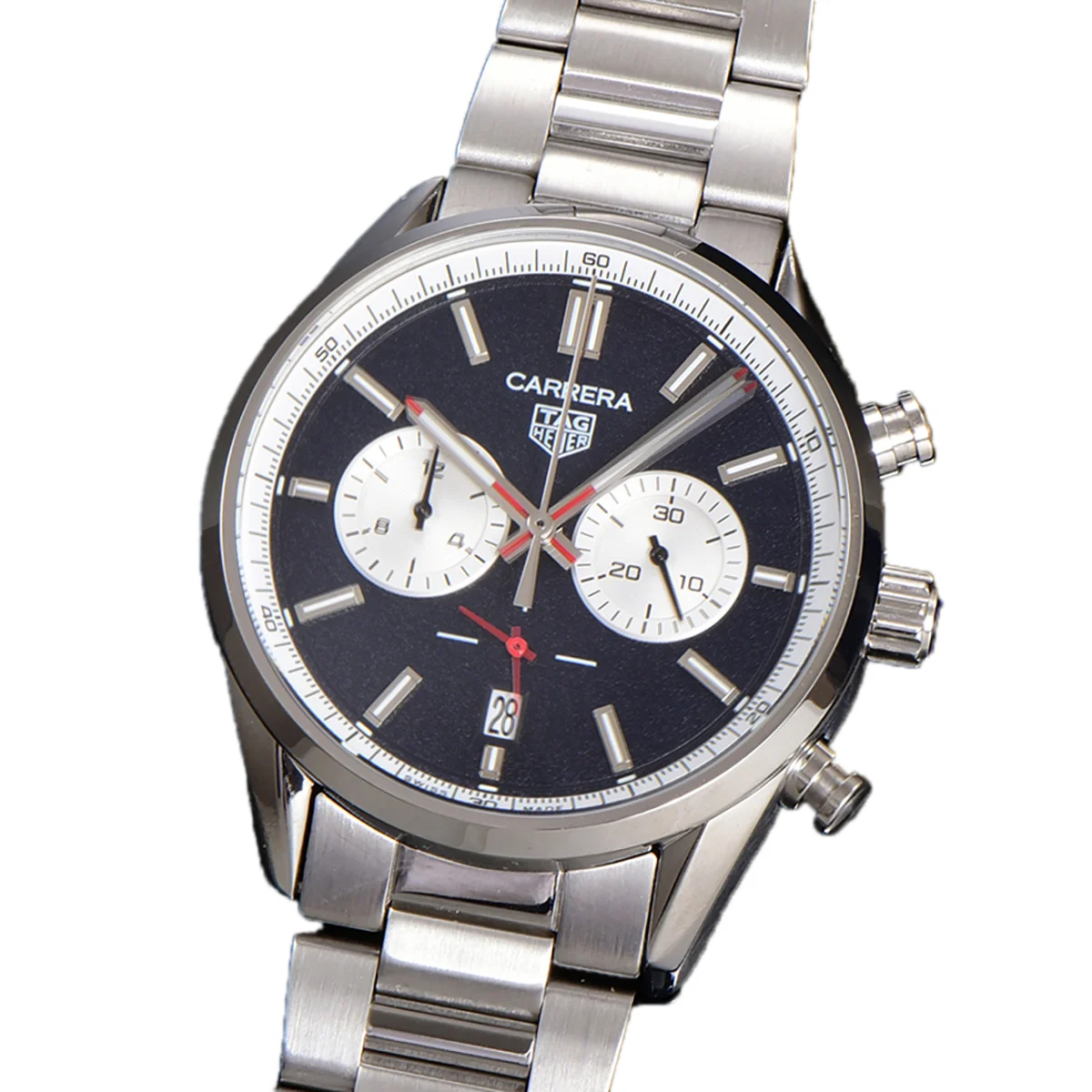 Carrera Chronograph 43 Blue Dial