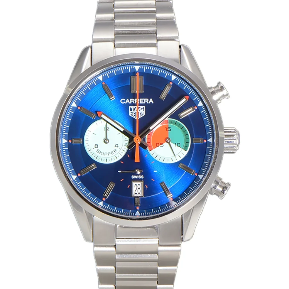 Carrera Skipper 39 Blue Dial